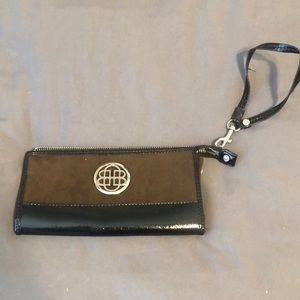 Dark brown wristlet